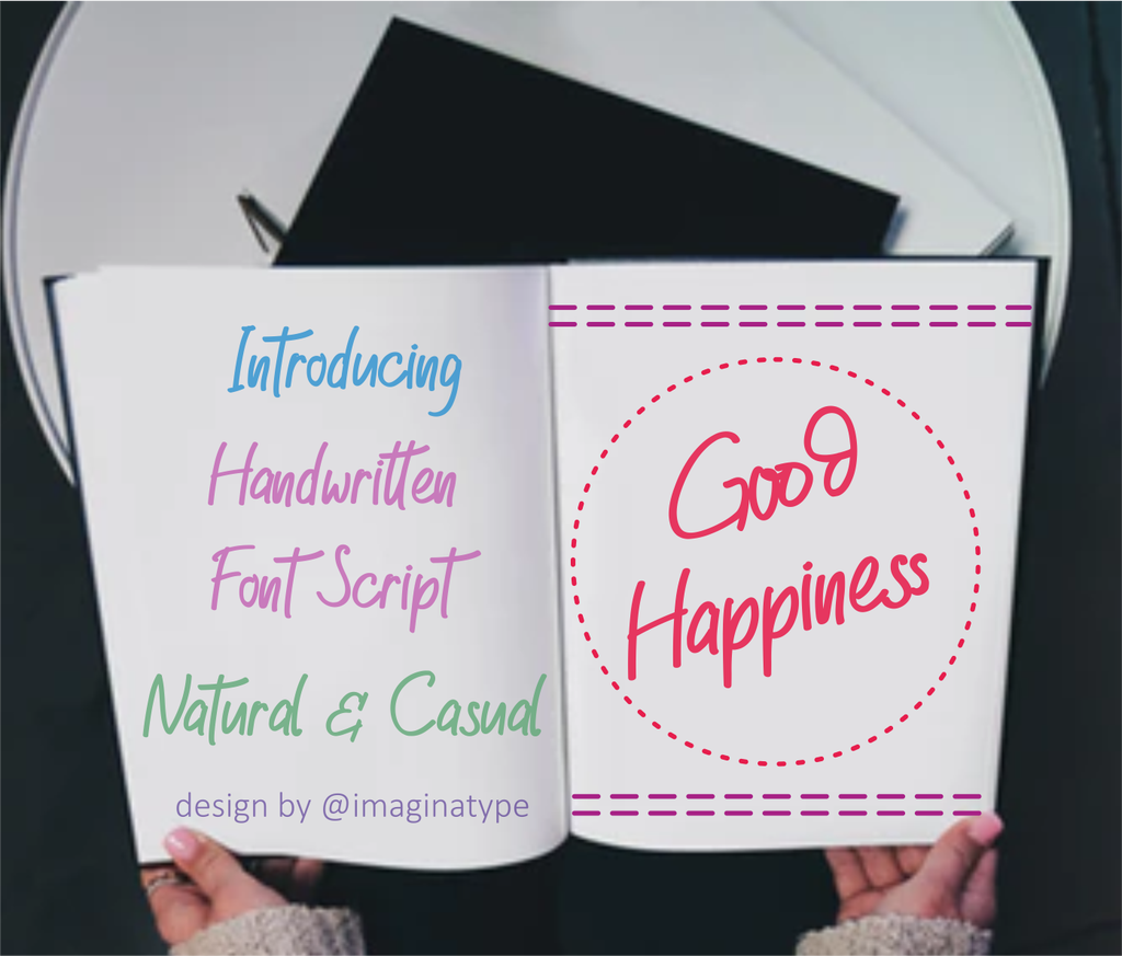 Good Happiness Font website image