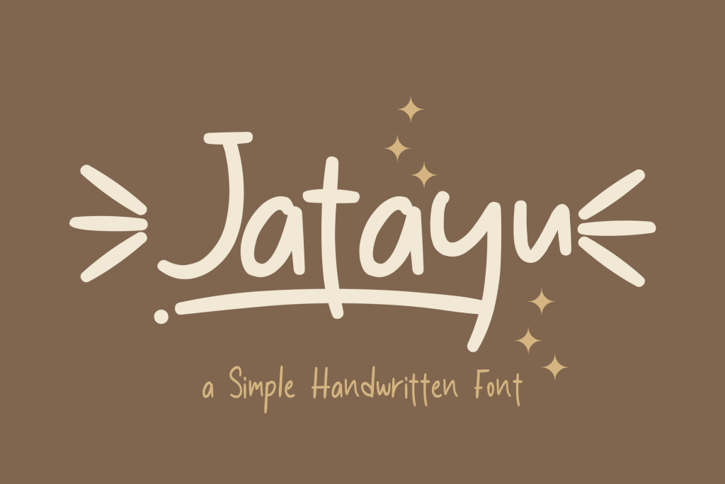 Jatayu Font website image