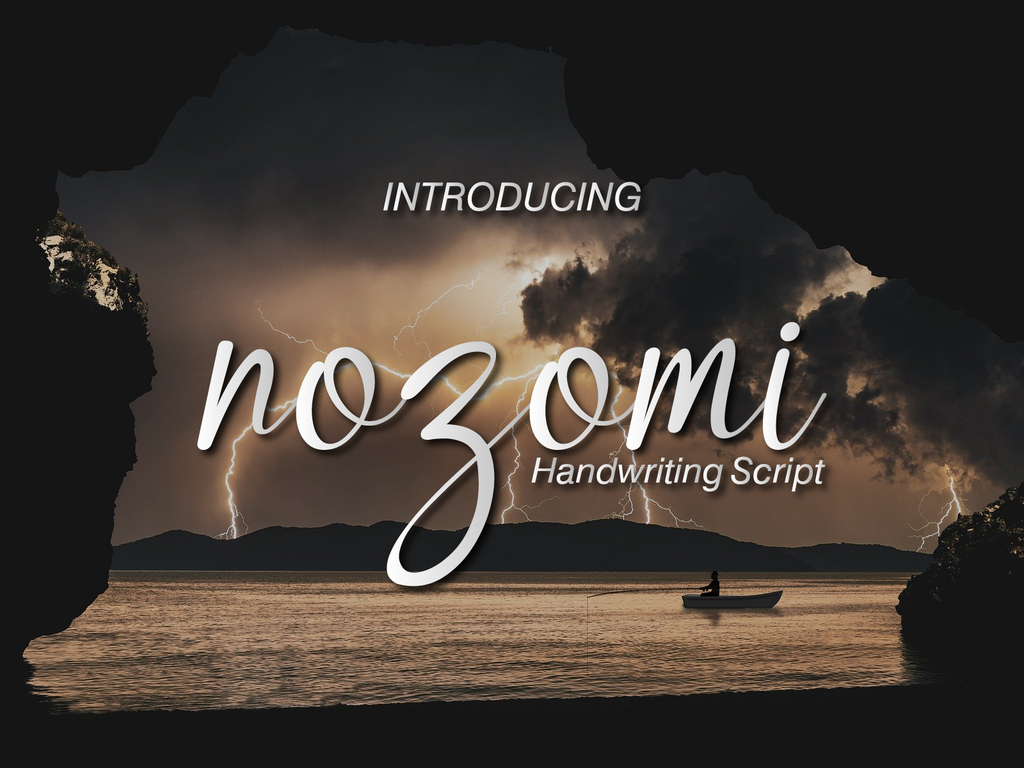 Nozomi Font website image