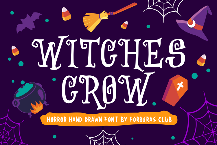 Witches Crow Font website image