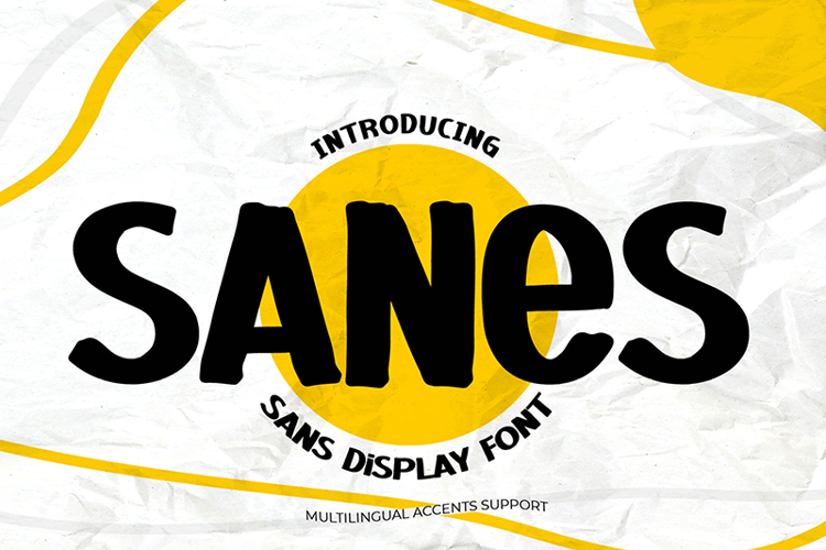 Sanes Font website image