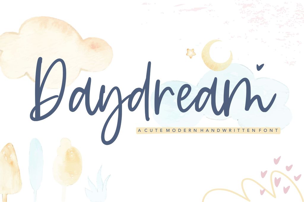 Daydream Font website image