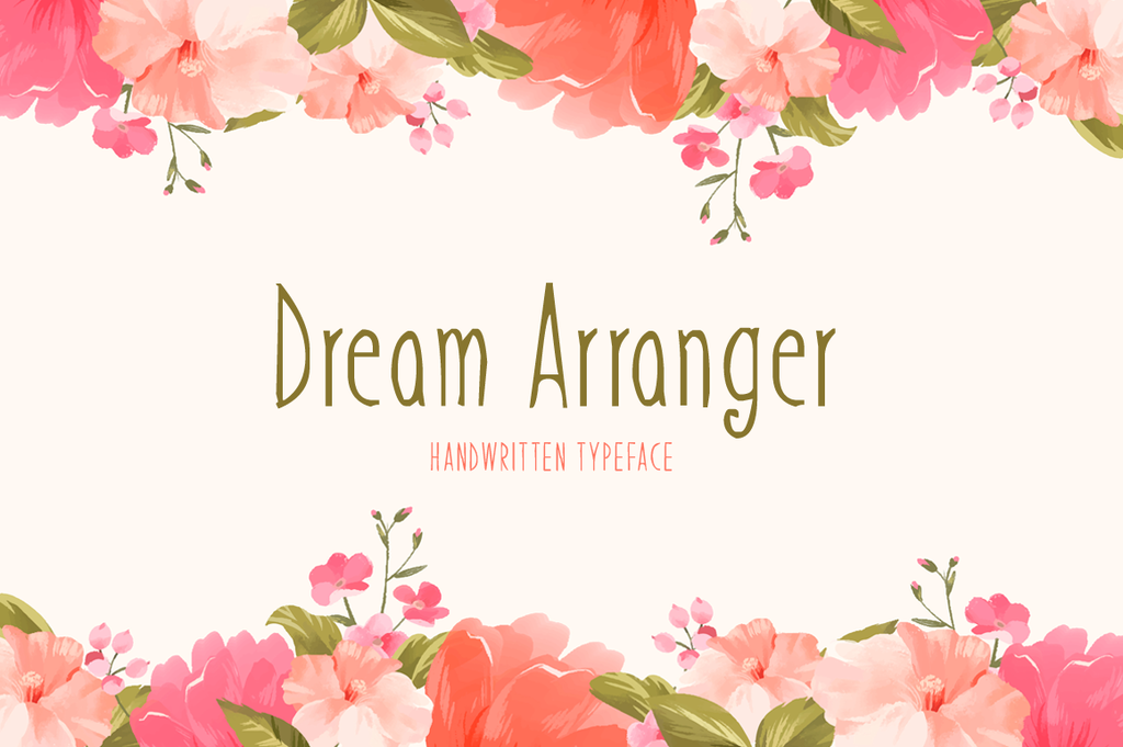 Dream Arranger Font website image