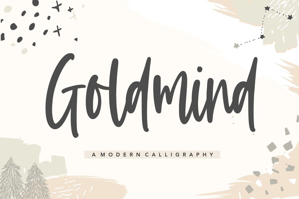 Goldmind Font website image