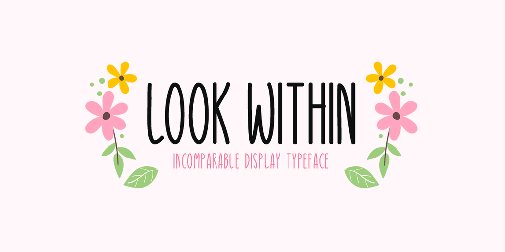 Look Within Font website image