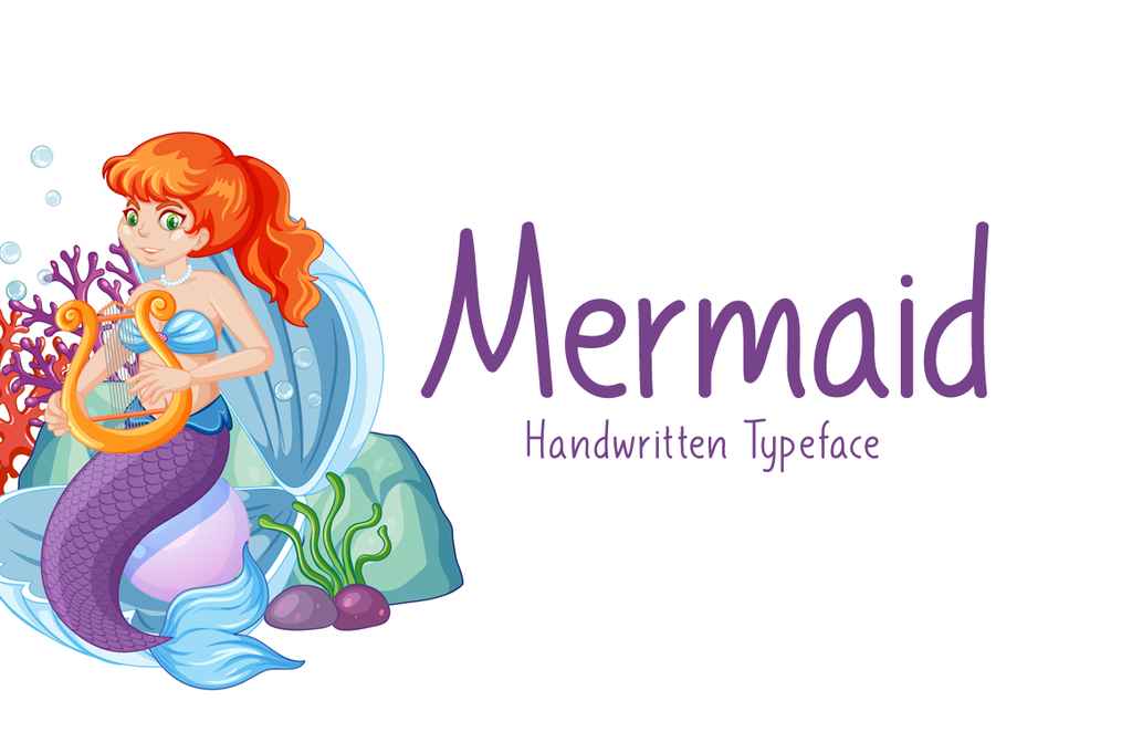 Mermaid Font website image