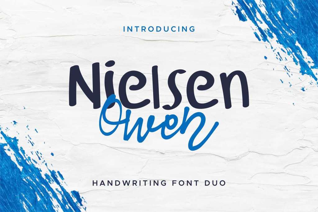 Nielsen Owen Demo Font Family website image