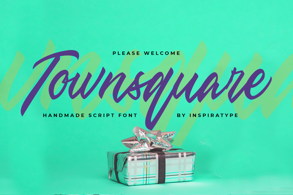 Townsquare FREE Font website image
