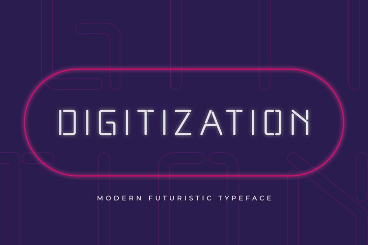 Digitization Font website image