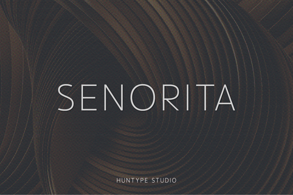 Senorita Font website image