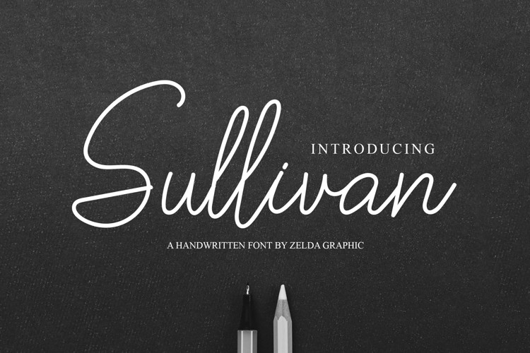 Sullivan Font website image