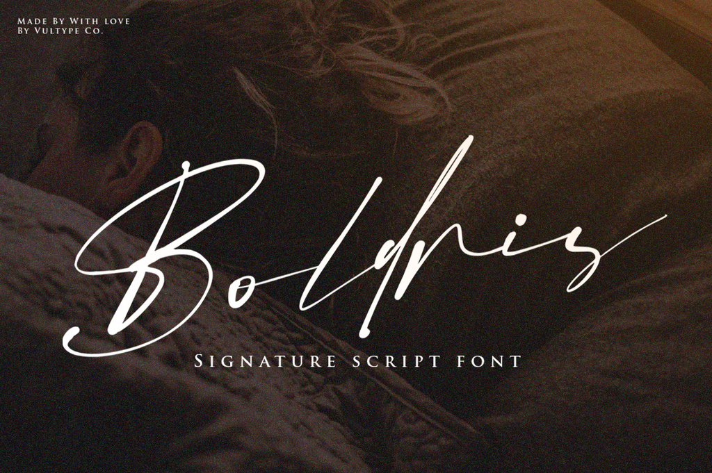 Boldris Font website image