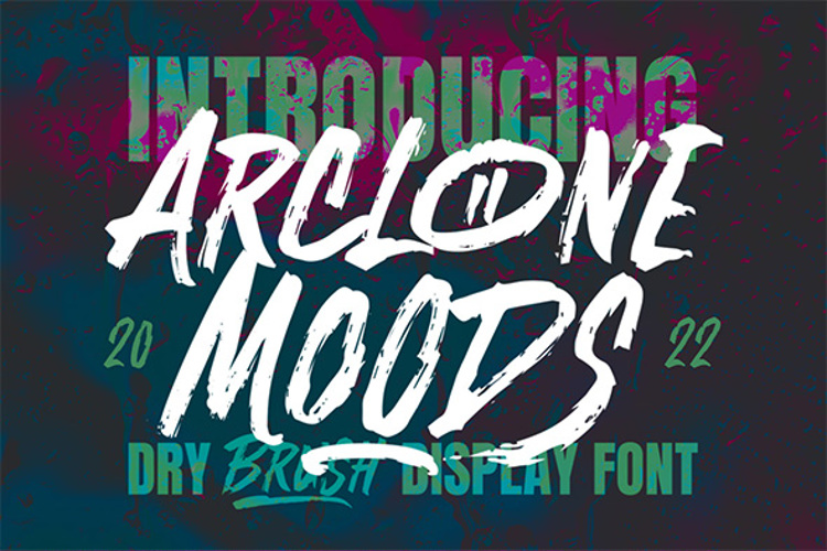 Arclone Moods Font website image