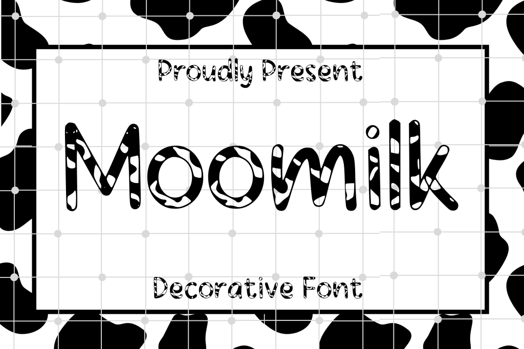 Moomilk Font website image