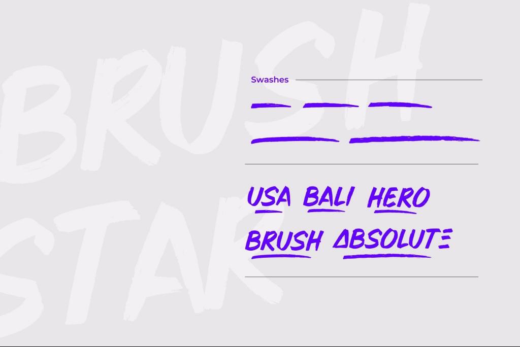 Star Brush – Demo Version Font website image