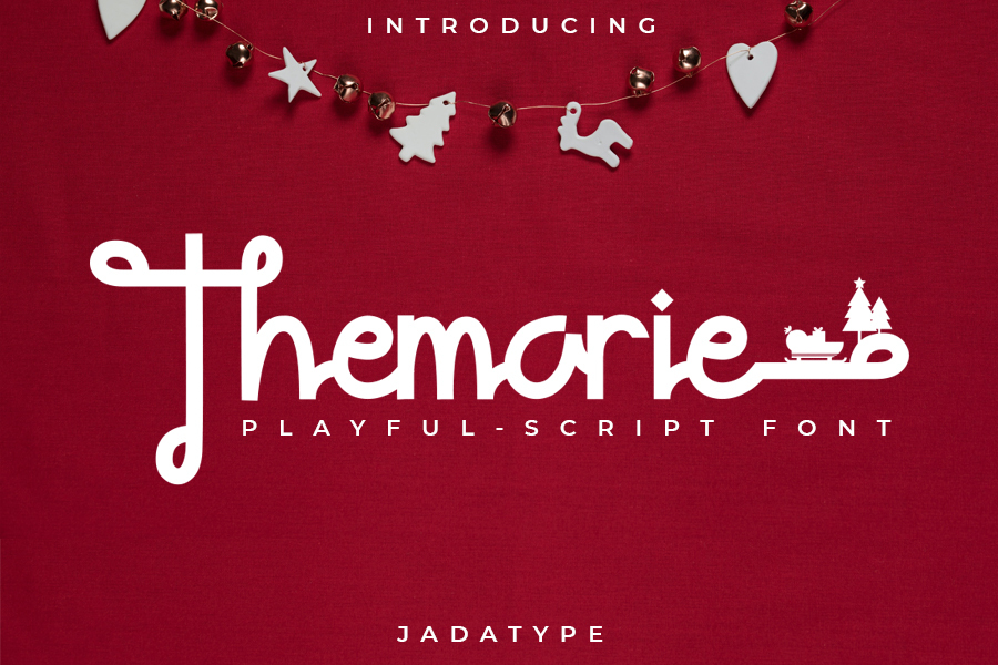 Themarie Font website image