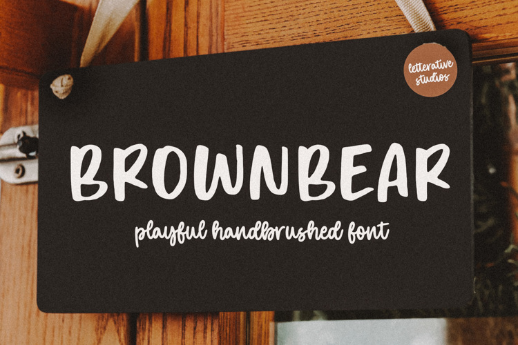 Brownbear Font website image