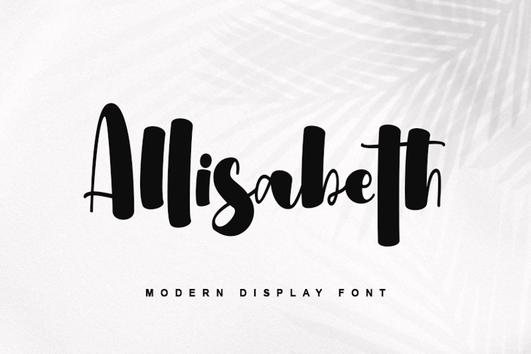 Allisabeth – Font website image