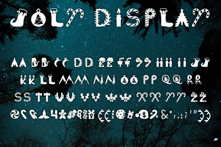 Joly Display Font website image