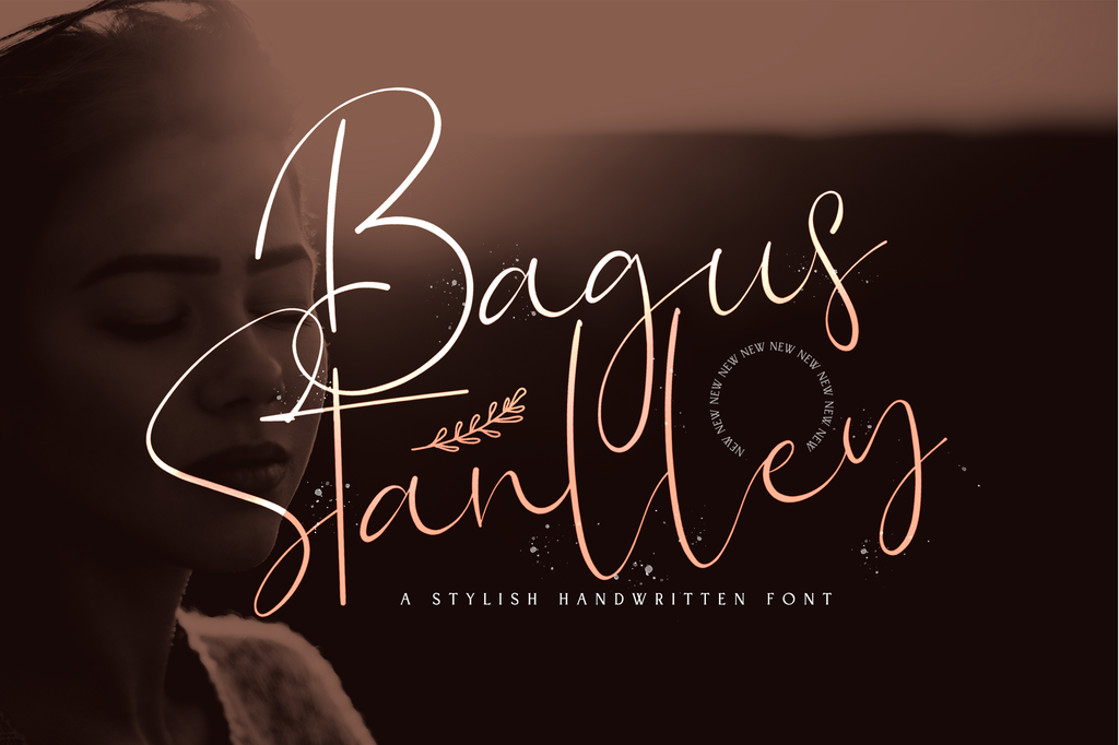 BagusStanlley Font website image