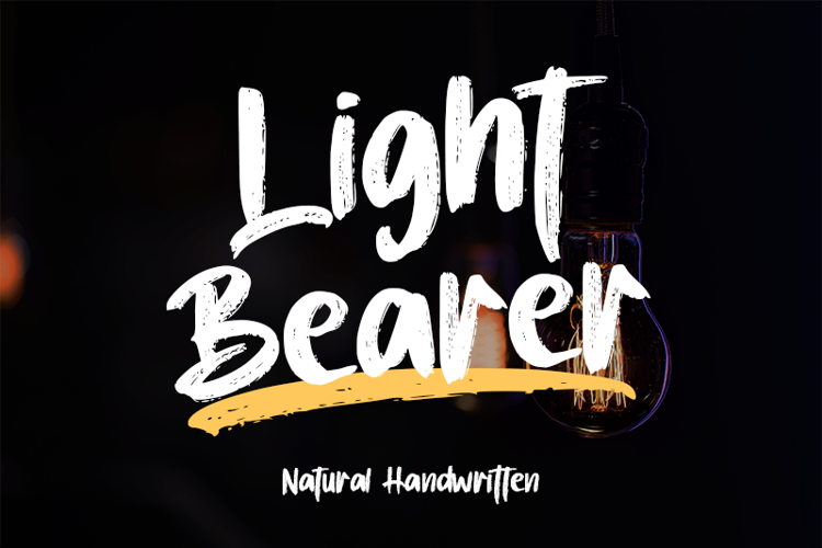 Light Bearer – Font website image