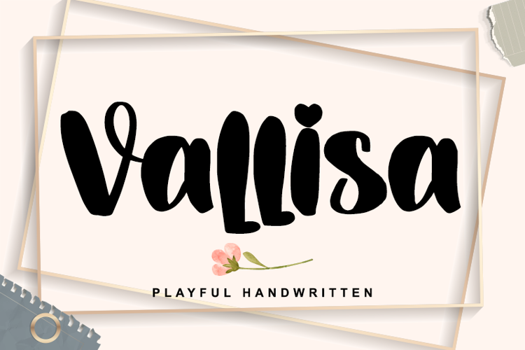 Vallisa – Font website image