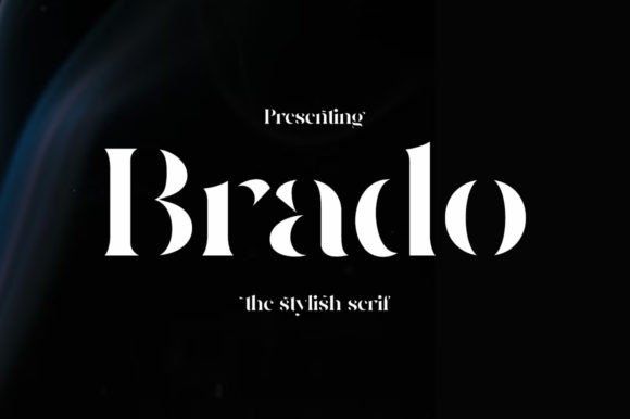 Brado Font website image