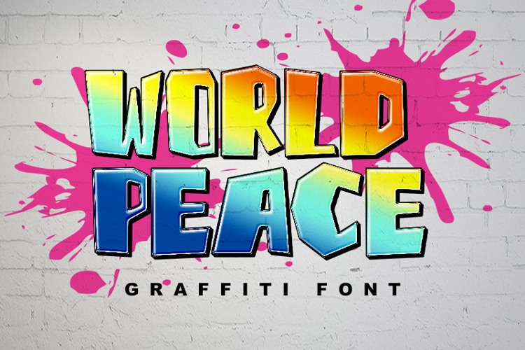World Peace – Font website image