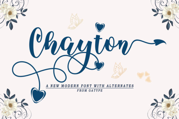 Chayton Font website image