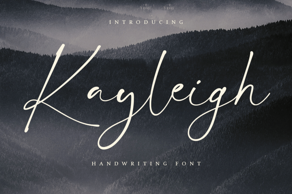 Kayleigh Font website image