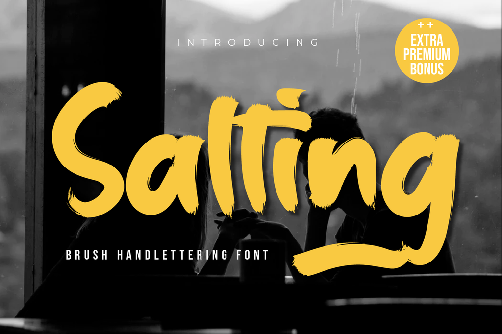 Salting Font website image