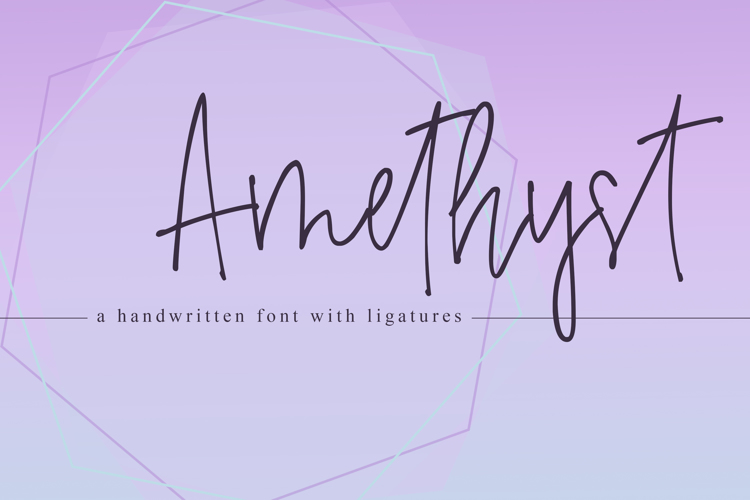 Amethyst Font website image