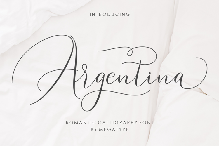 Argentina Script Font website image