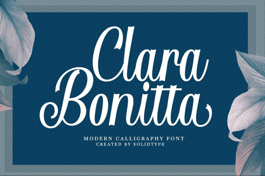 Clara Bonitta Font website image