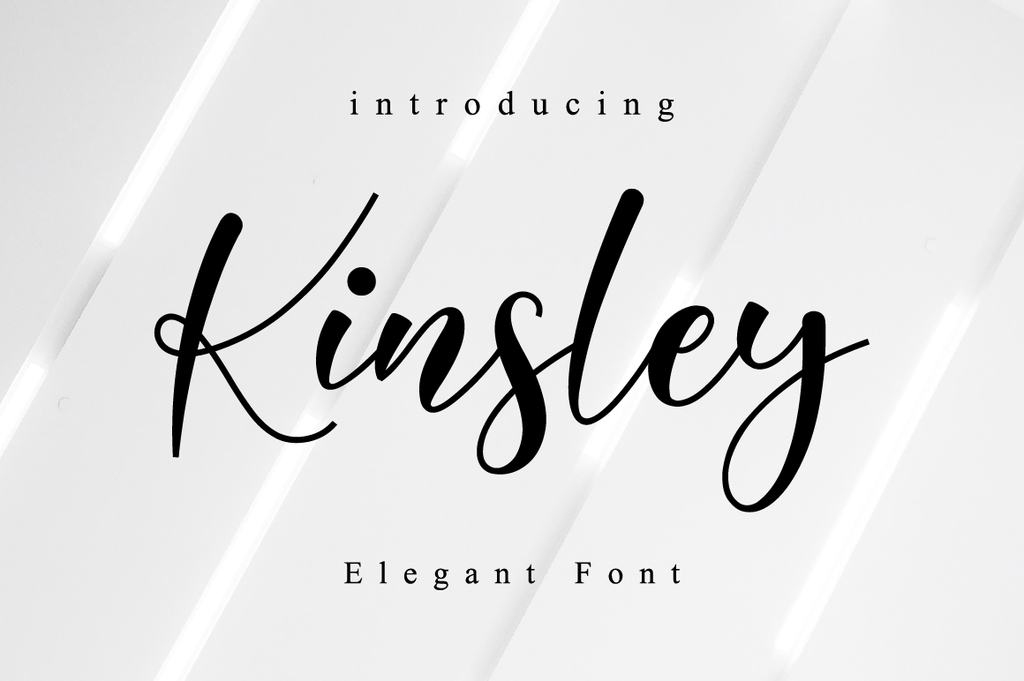 Kinsley Font website image