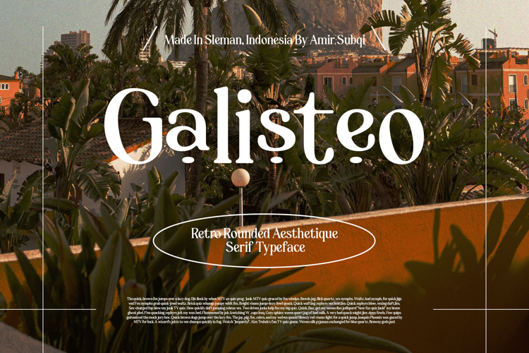 Galisteo Font website image