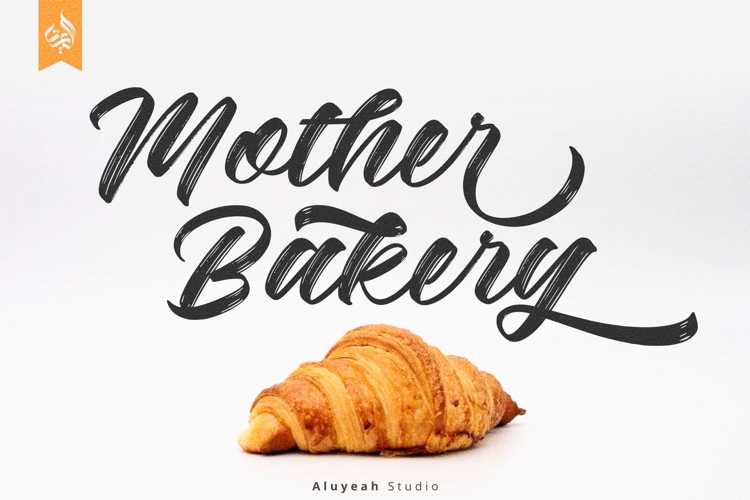 Mother Bakery Font website image