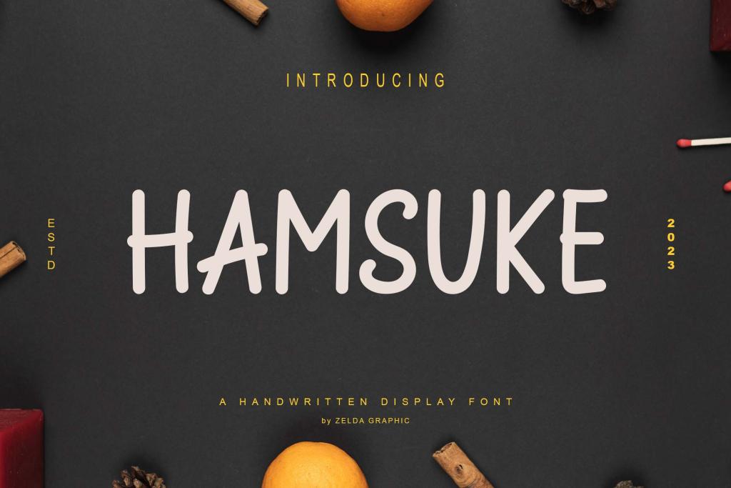 Hamsuke-Personal Use Font website image