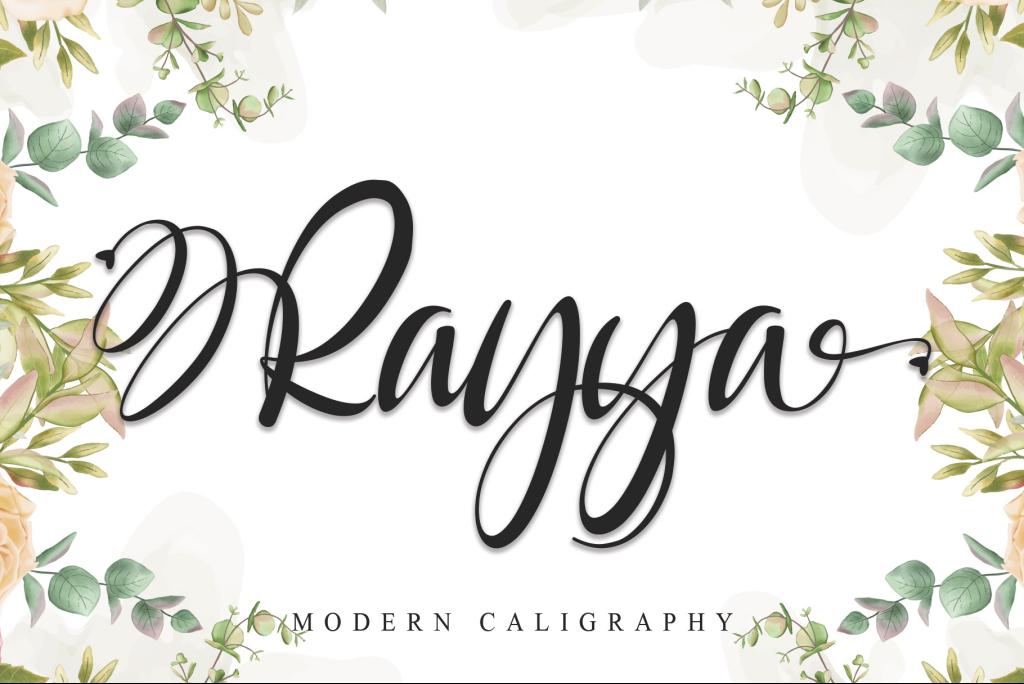 Rayya Font website image