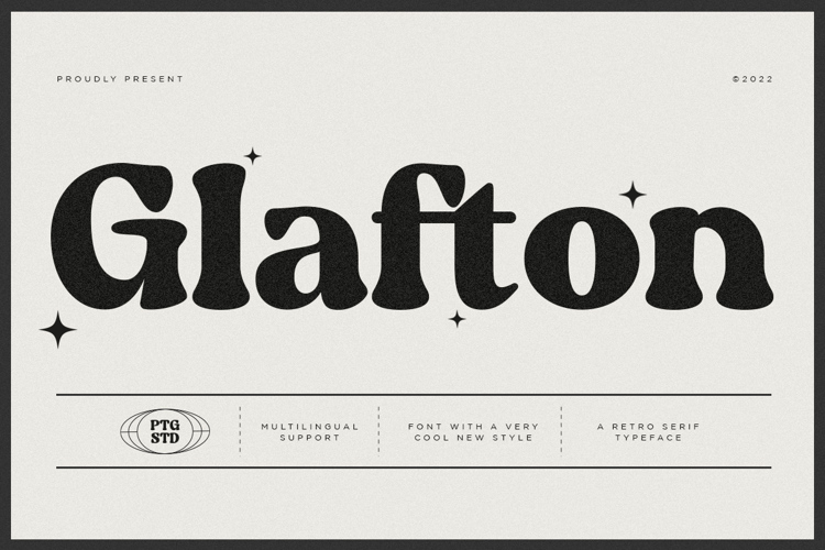Glafton Font website image
