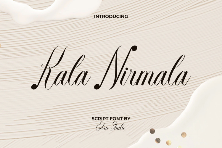 Kala Nirmala Font website image