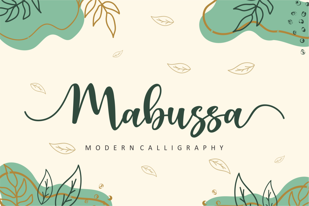 Mabussa Font website image