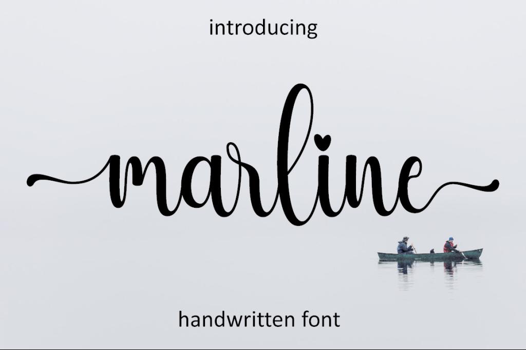 Marline Font website image