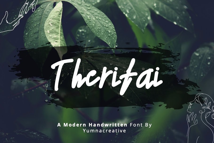 Therifai Font website image