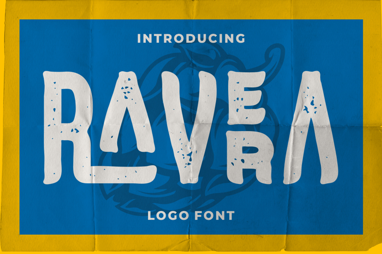RAVERA Font website image