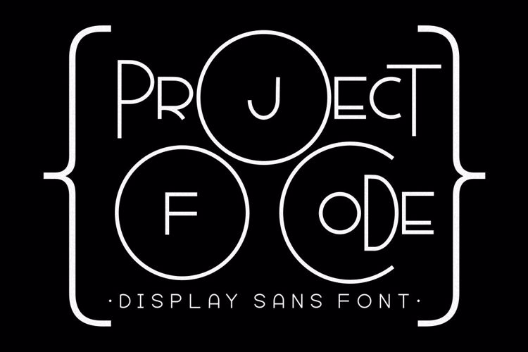 Project Of Code Font website image