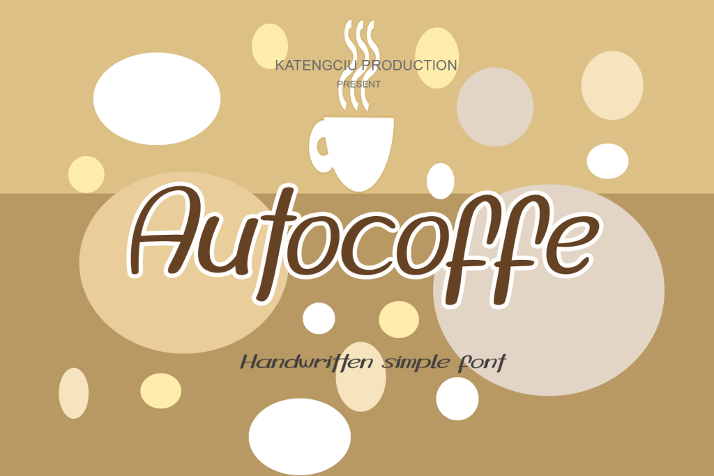 Autocoffe Font website image
