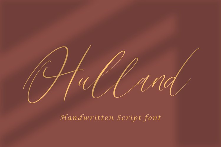 Hulland Font website image