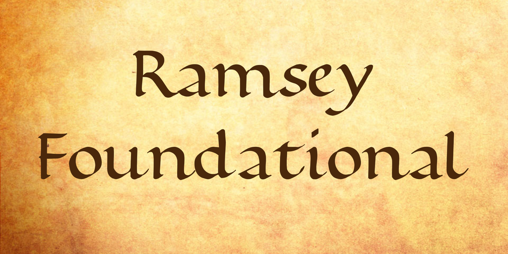 Ramsey Foundational Font website image
