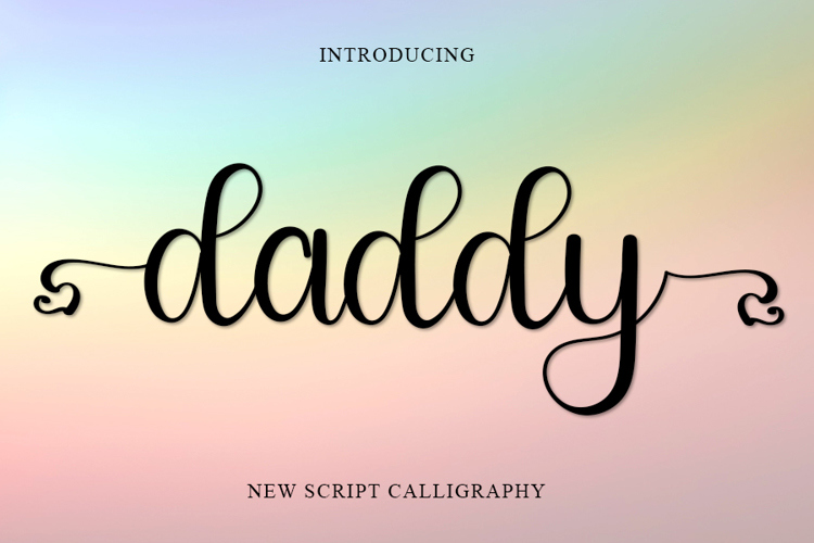 Daddy Font website image